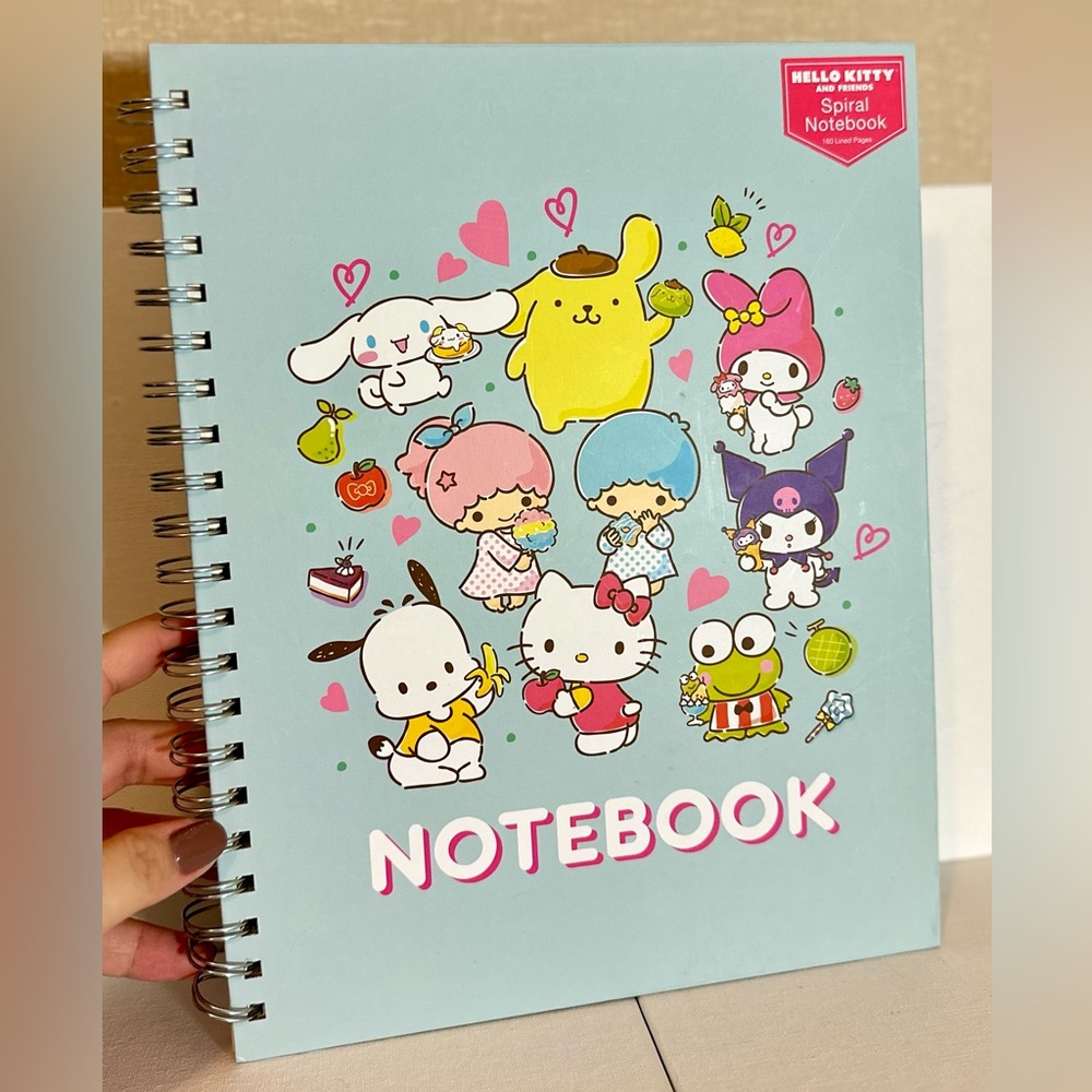 Hello kitty and friends notebook